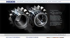 Desktop Screenshot of heico.com